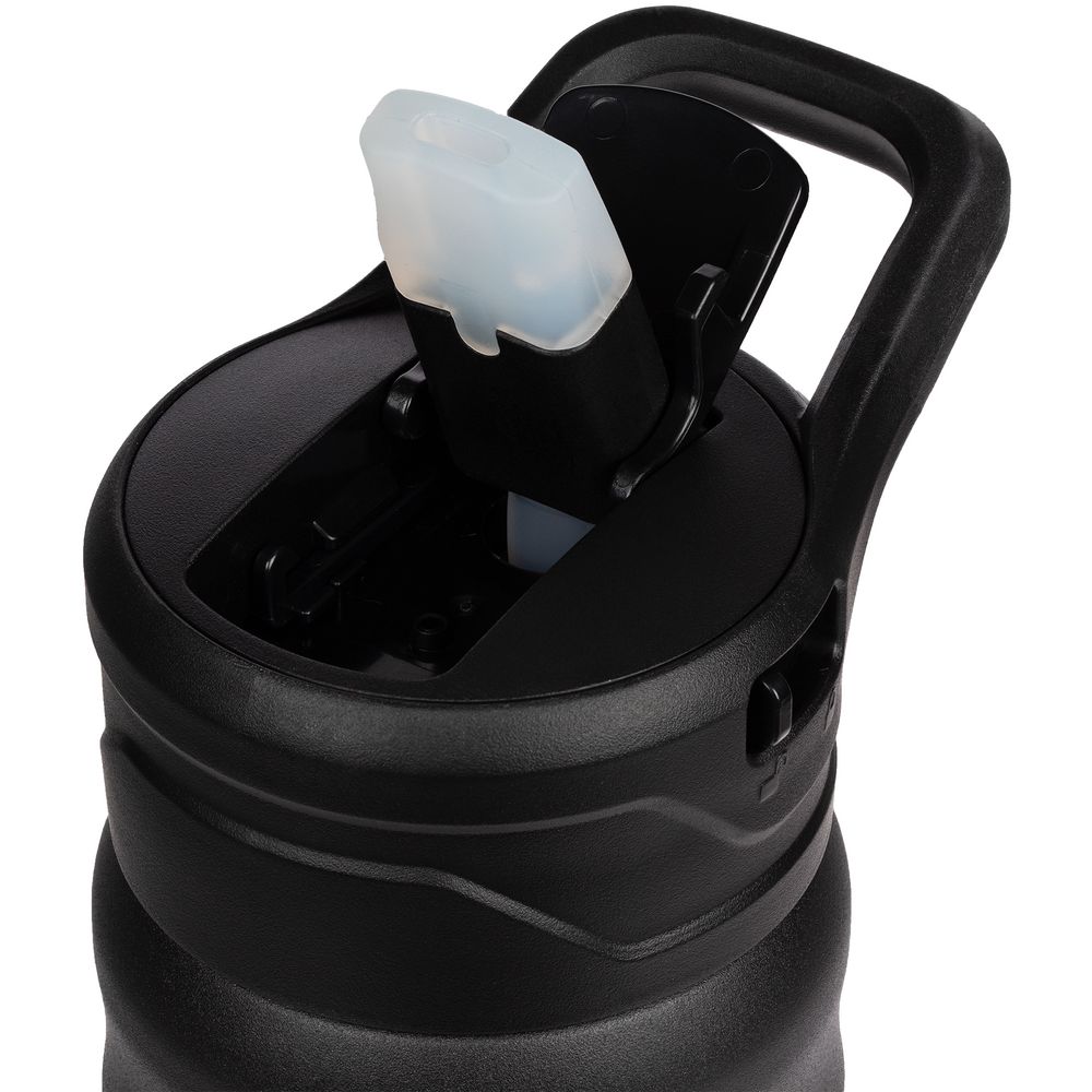 Термобутылка Fujisan 2.0, черная-2