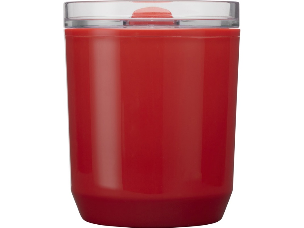 Hudson кружка из переработанного пластика с двойными стенками объемом 180 мл, красный-2