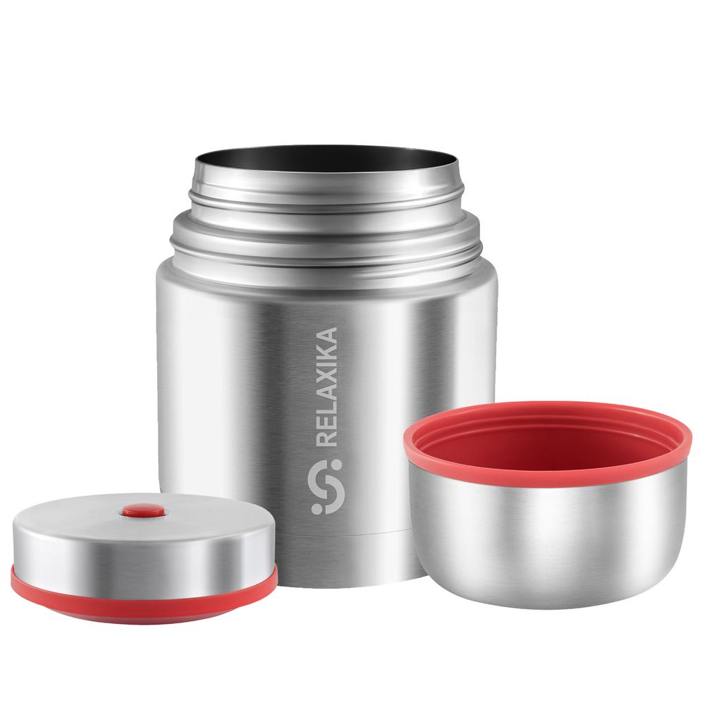 Термос для еды Relaxika 500, стальной-2