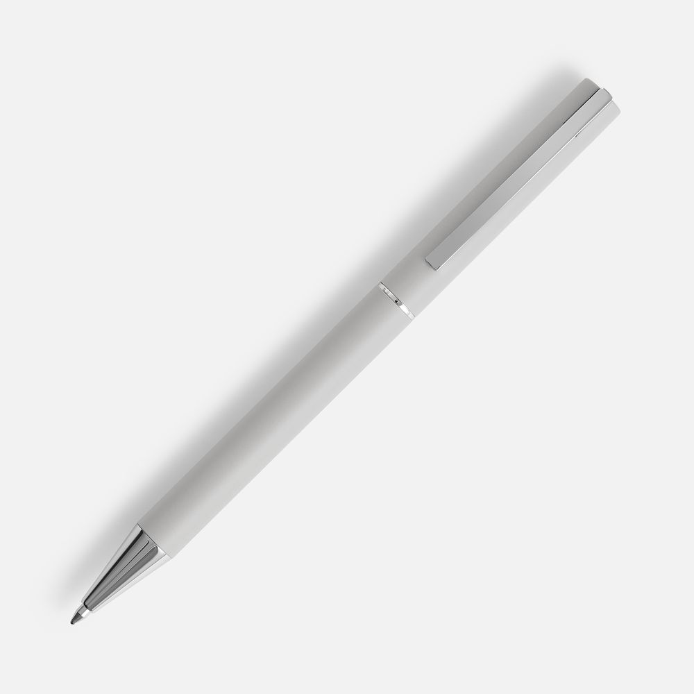 Ручка шариковая Blade Soft Touch, серая-0