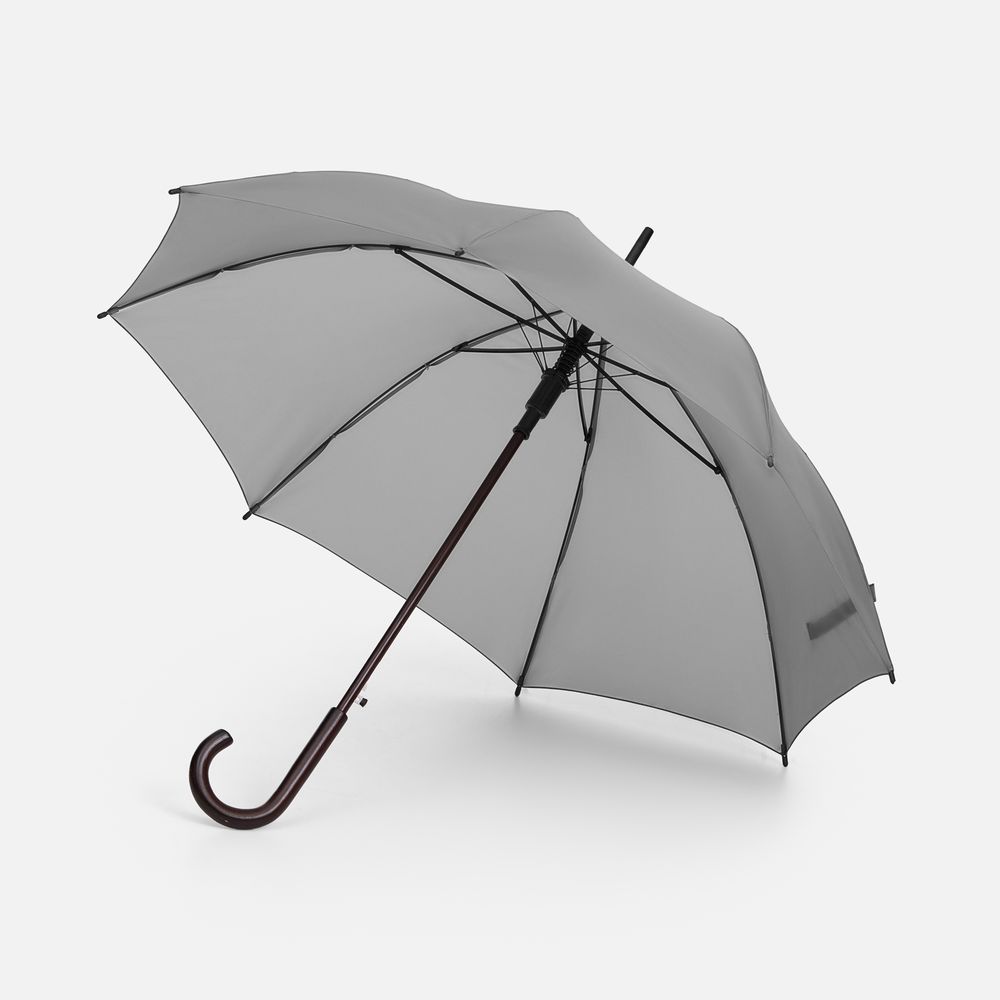 Зонт-трость Standard, серый-1