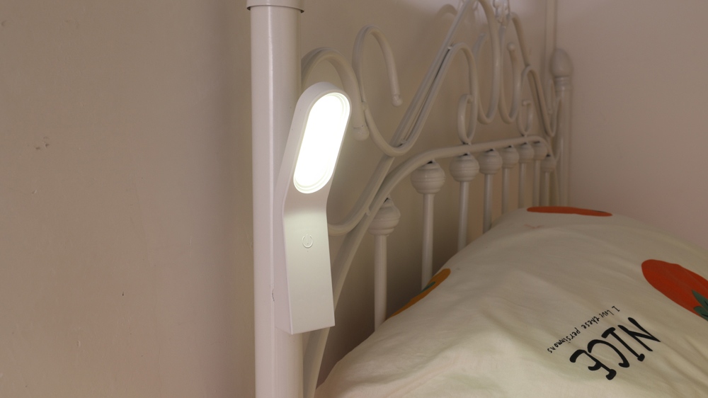 Мультифункциональный ночник Bright, на подставке, белый-9