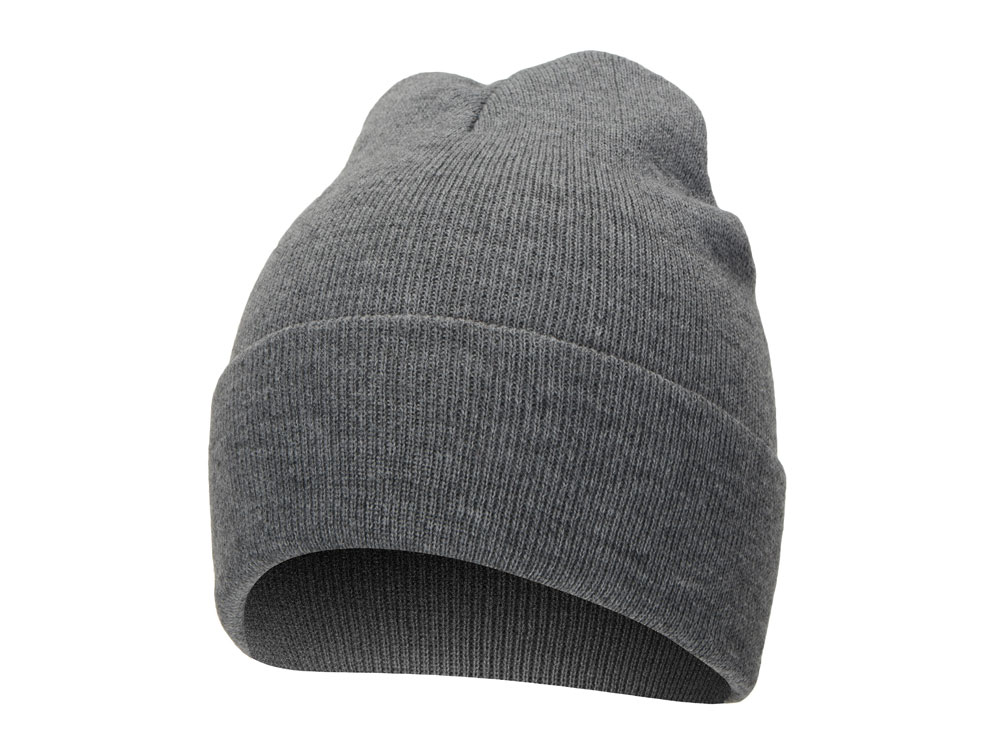 Шапка Dunant, двуслойная, темно-серый меланж-3