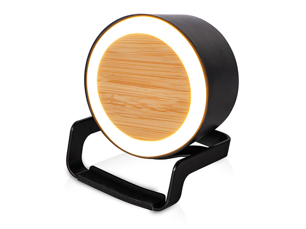 Портативная колонка c функцией беспроводной зарядки Eclipse, 5 Вт / 10 Вт-0