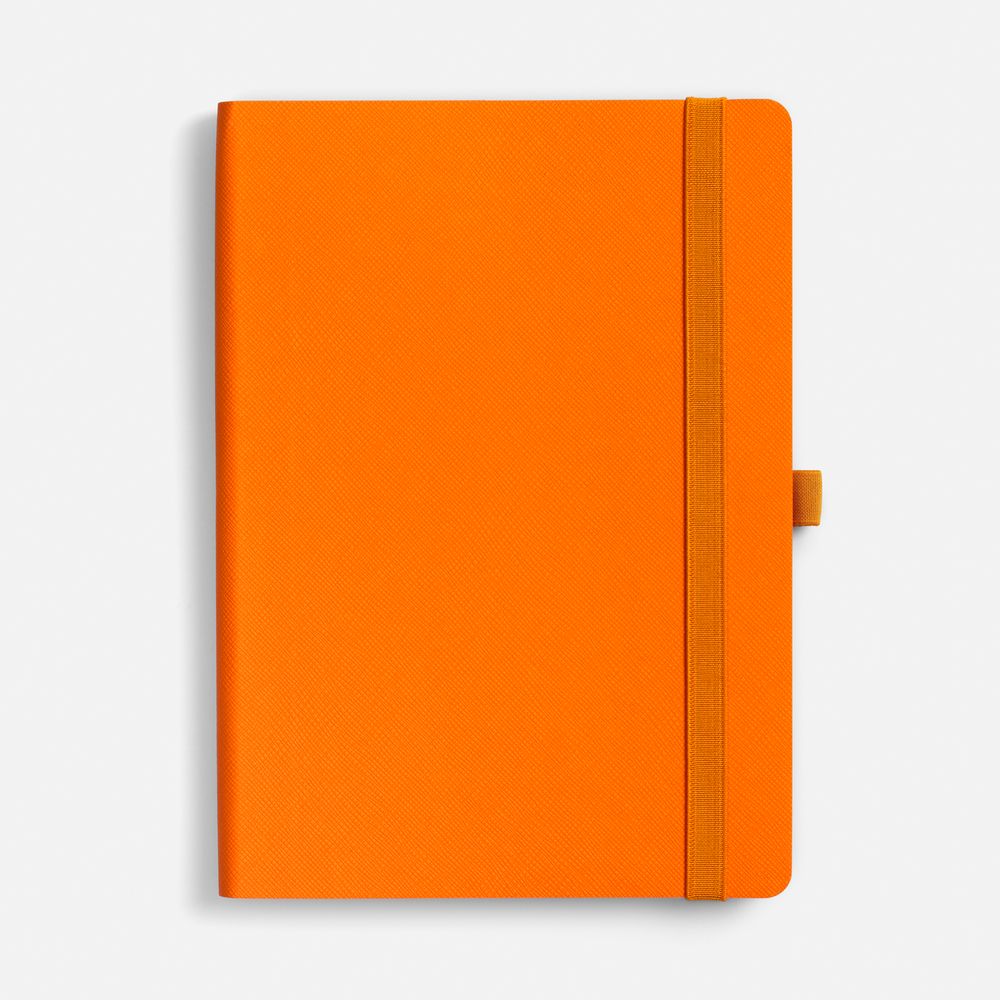 Ежедневник Peel Flex, недатированный, оранжевый-0