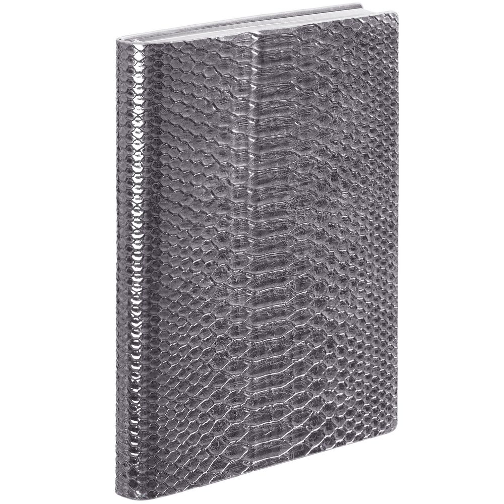 Ежедневник Anaconda, недатированный, серебристый-0