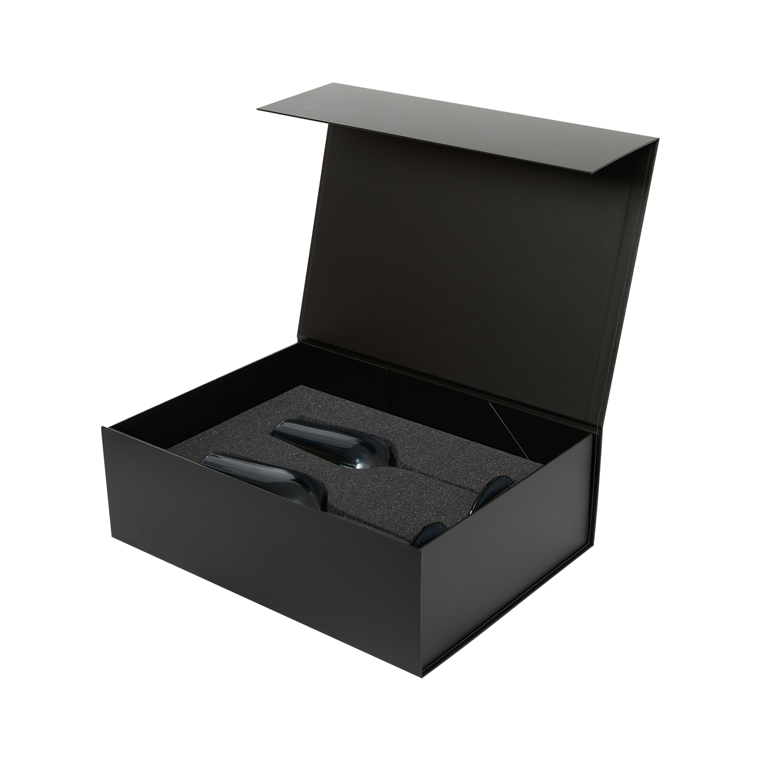 Подарочный набор 2 бокала для шампанского Toscana в черной коробке-2