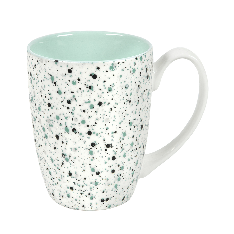 Кружка TERRAZZO, светло-зеленый, серый-0