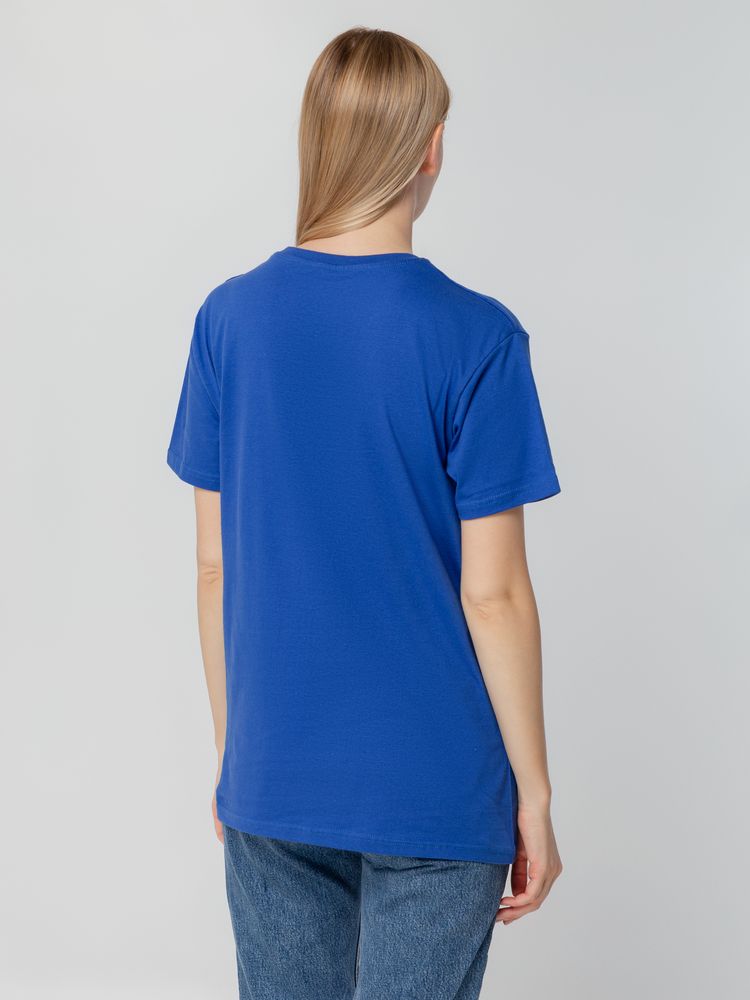 Футболка унисекс T-bolka 140, ярко-синяя-5