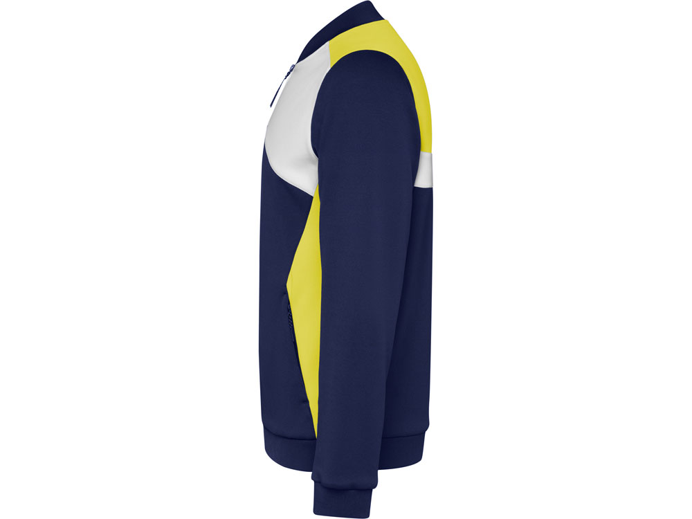 Спортивная куртка Leros унисекс, желтый/синий нэйви-2
