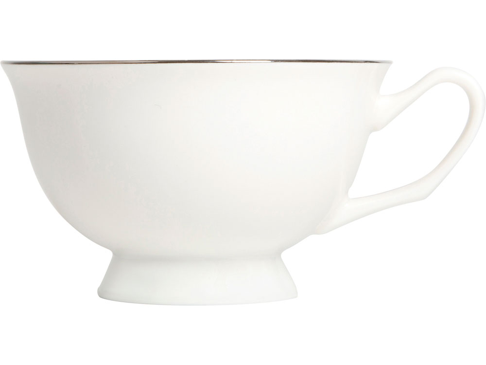 Чайная пара с серебрянной каймой, 200мл-5