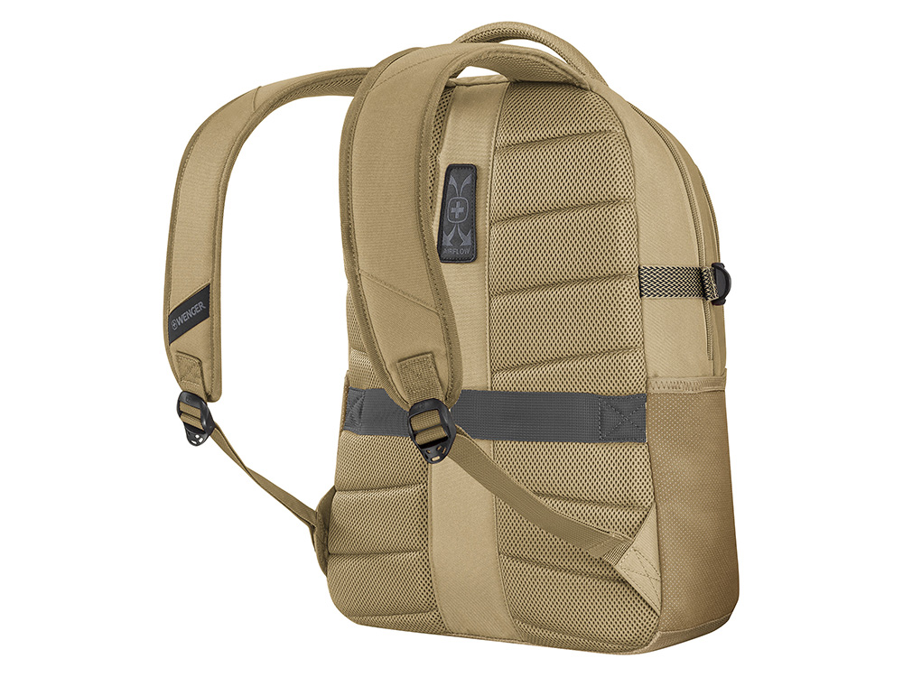 Рюкзак WENGER Ryde 16, бежевый, переработанный ПЭТ/полиэстер, 32 x 21 x 47 см, 26 л-3