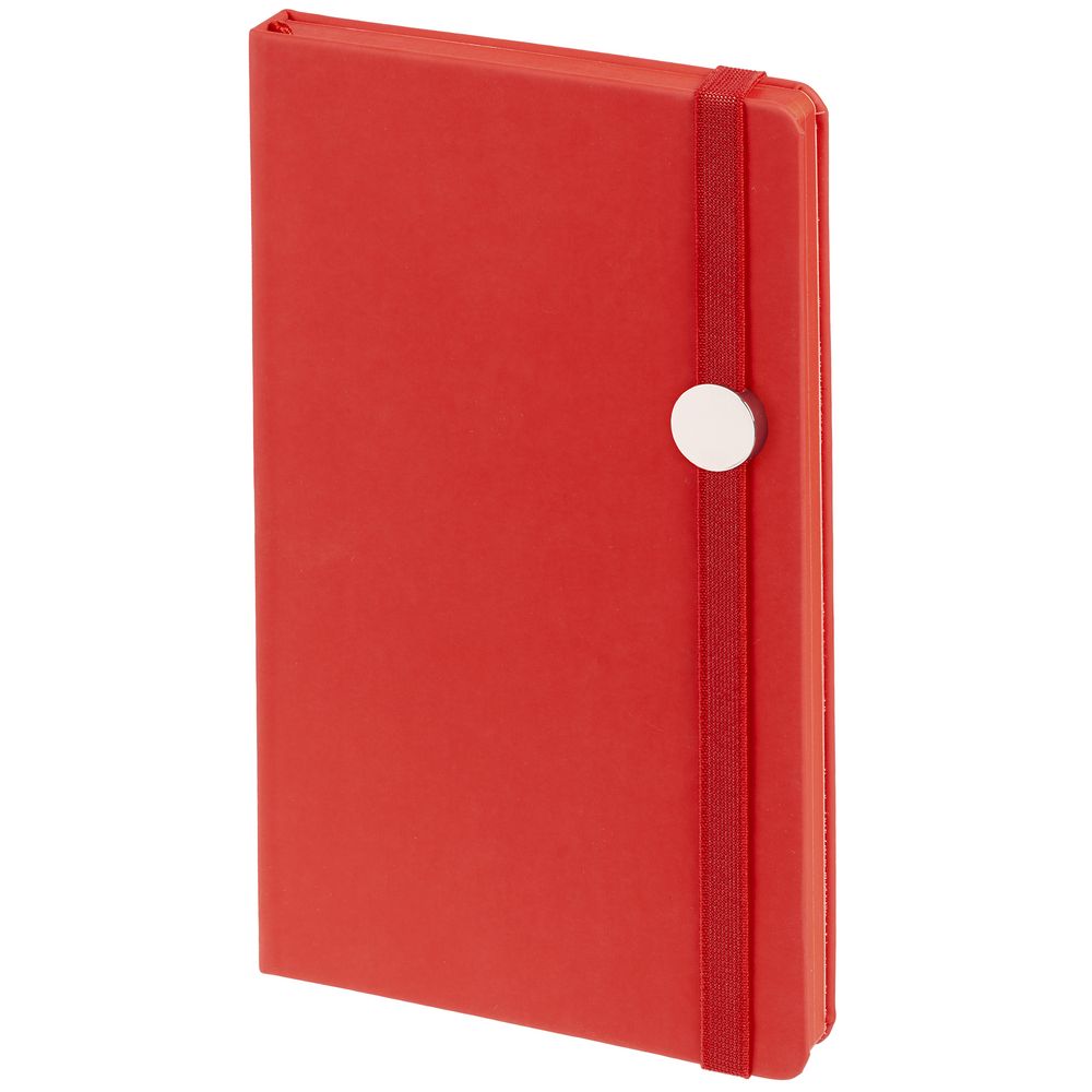 Блокнот Shall Round, красный-0