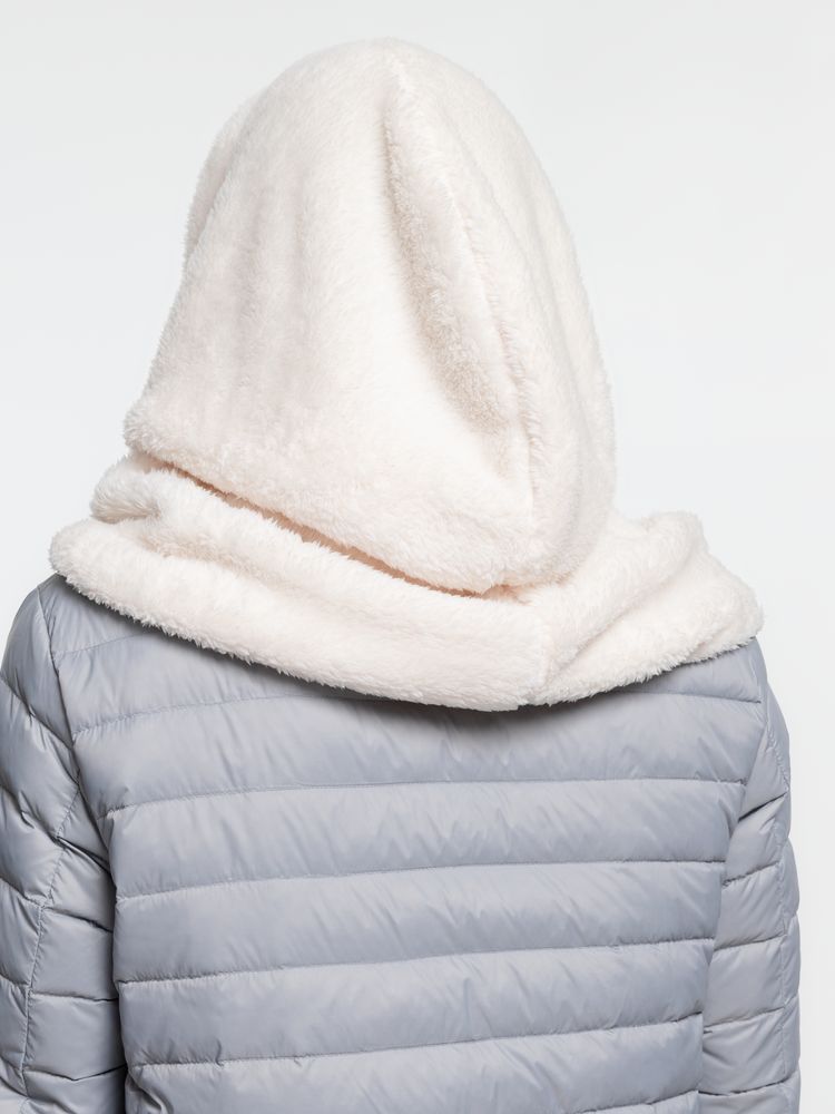 Балаклава-капюшон Flocky, молочно-белая-5