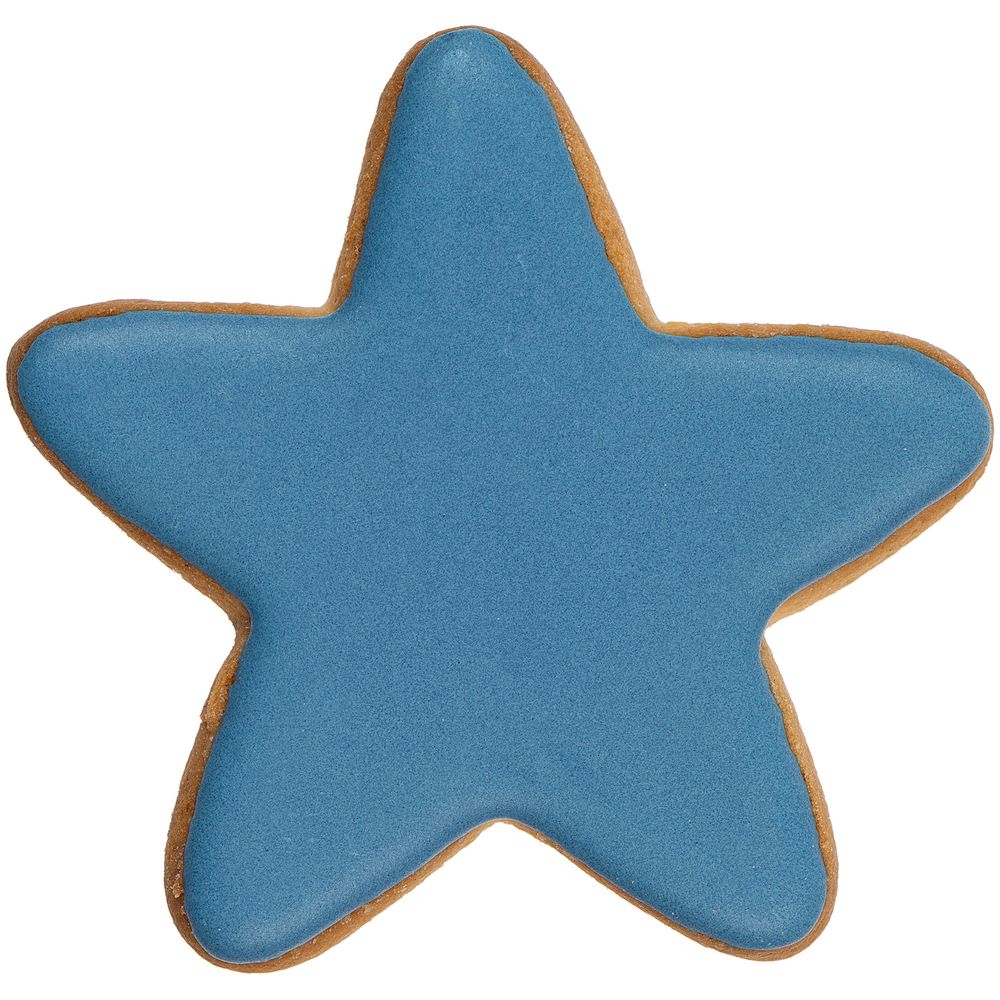 Печенье «Звезда», синее-0
