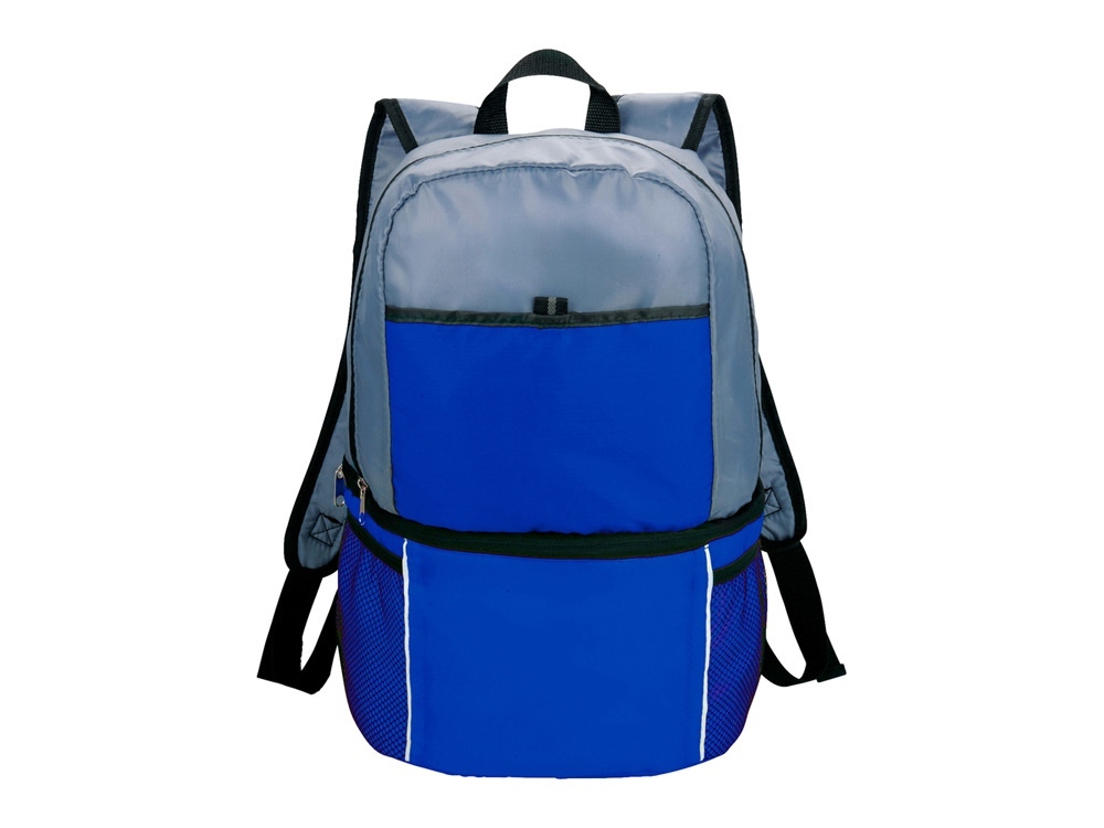 Рюкзак-холодильник Sile, ярко-синий/серый-8