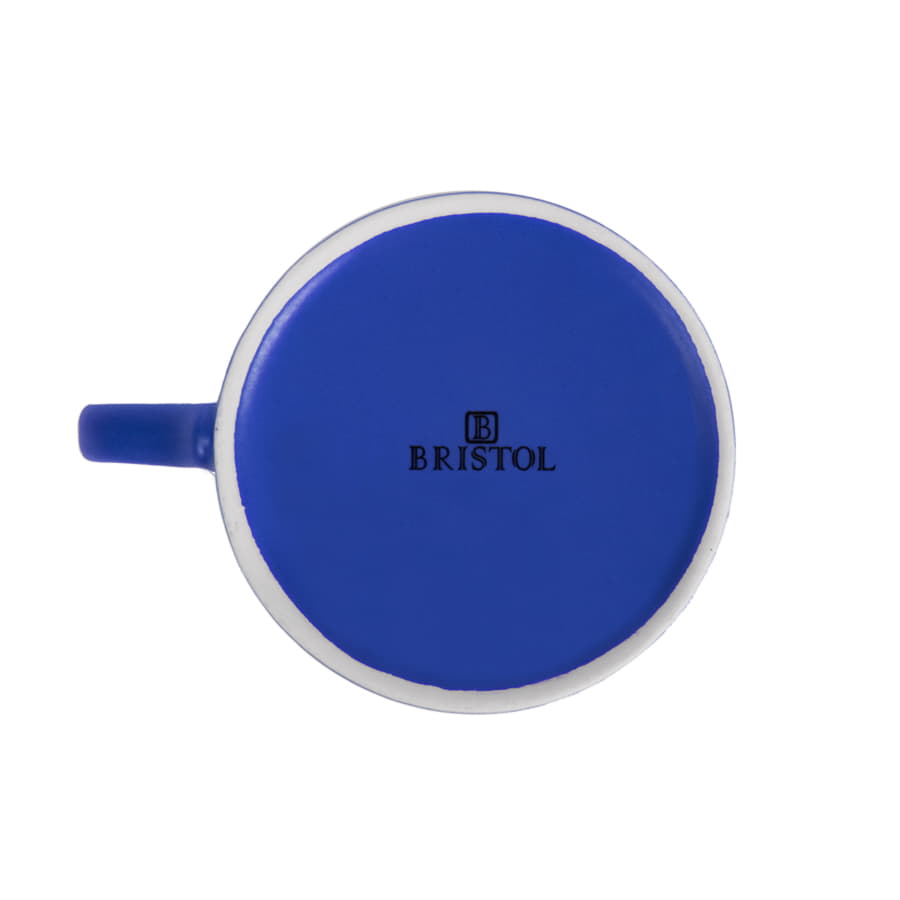 Чайная пара ICE CREAM, синий, белый-4