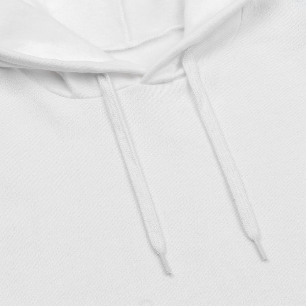 Толстовка с капюшоном Snake II белая-3