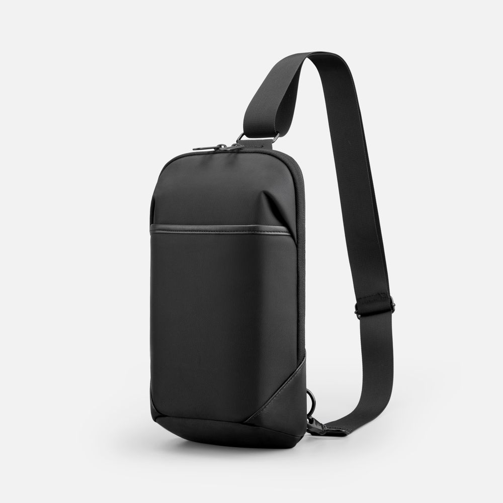 Рюкзак на одно плечо Solnex, черный-0