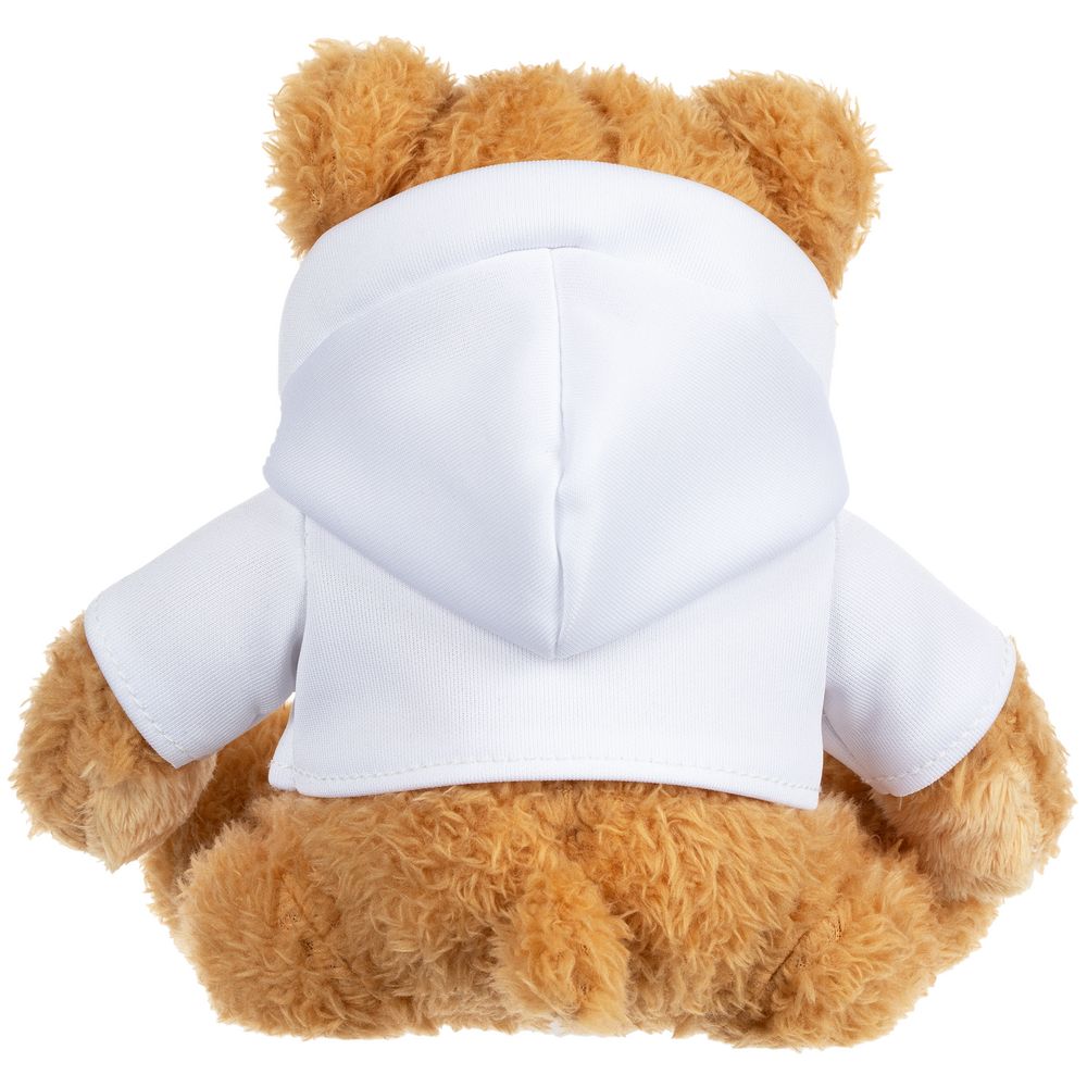 Мягкая игрушка «Мишка Cuddleton» в белом худи-1
