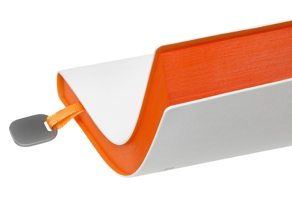 Ежедневник А5 недатированный Mercury, белый-2