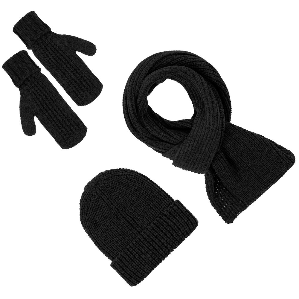 Шарф Nordkyn, черный-2