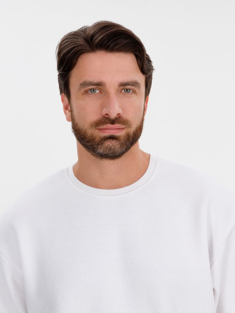 Джемпер с коротким рукавом Siluetti Volumica, молочно-белый-4