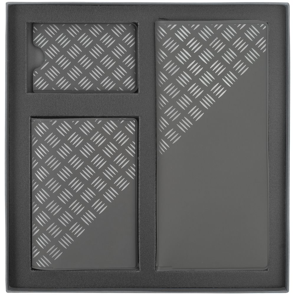 Набор персональных аксессуаров Hard Work, серый-0