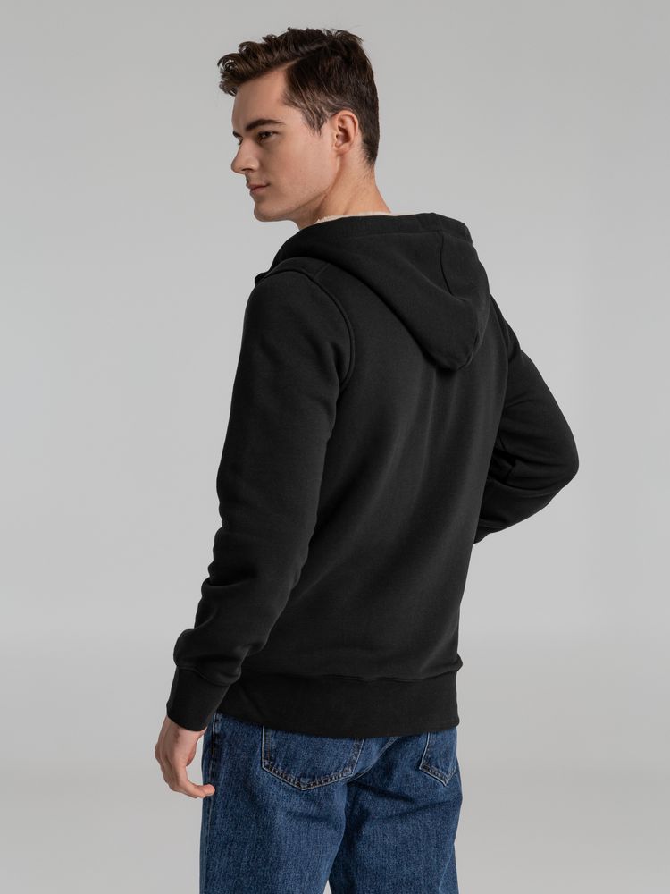 Толстовка унисекс на молнии Sherpa 280, черная-6