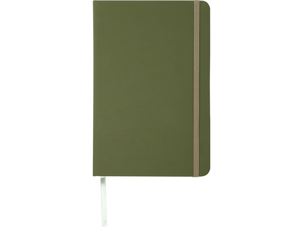 Блокнот Spectrum A5 с белыми страницами, зеленый лесной-1