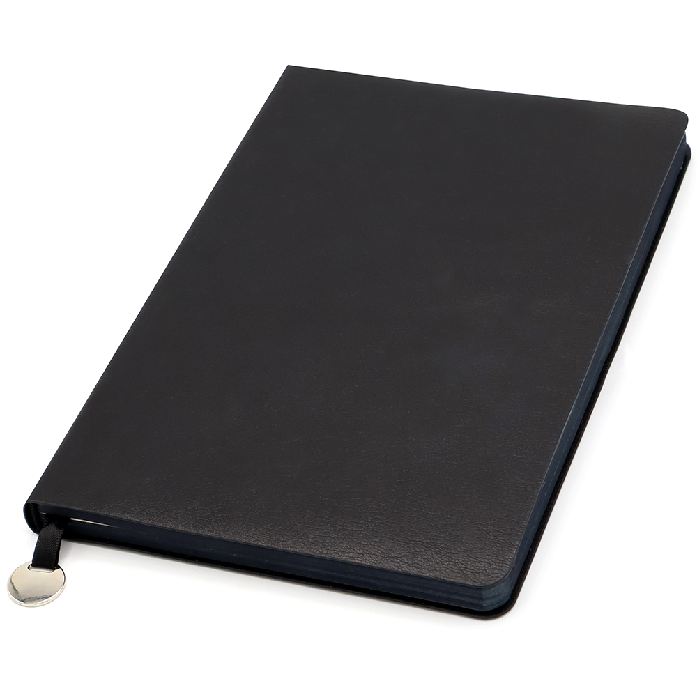 Ежедневник A5 недатированный Impero в мягком переплёте, Черный-1