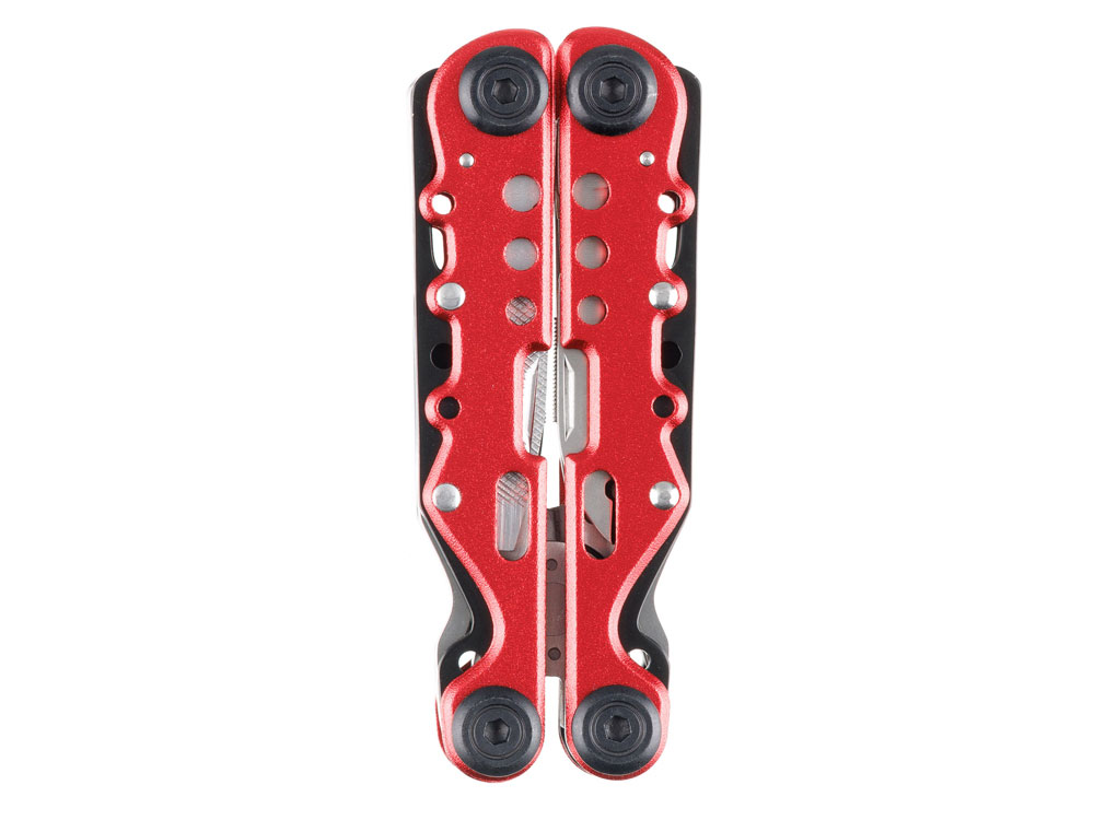 Мультитул Stinger, 105x40 мм, 13 функций, сталь, красно-серебристый, в комплекте нейлоновый чехол-3