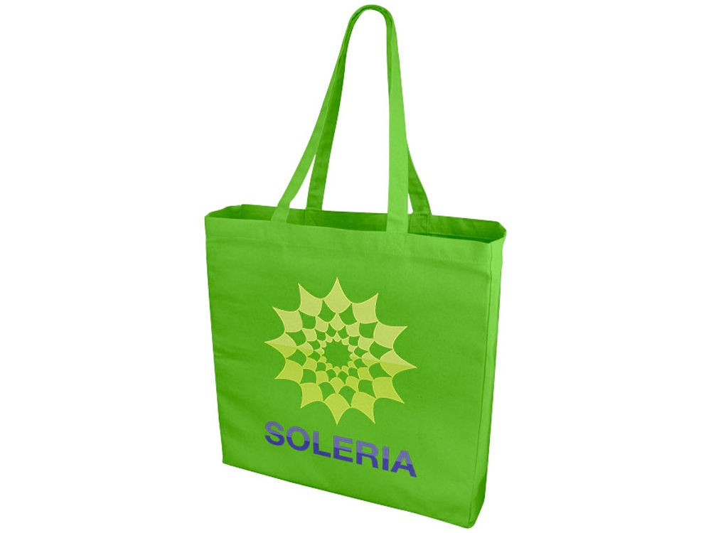 Сумка Odessa хлопковая, лайм-3