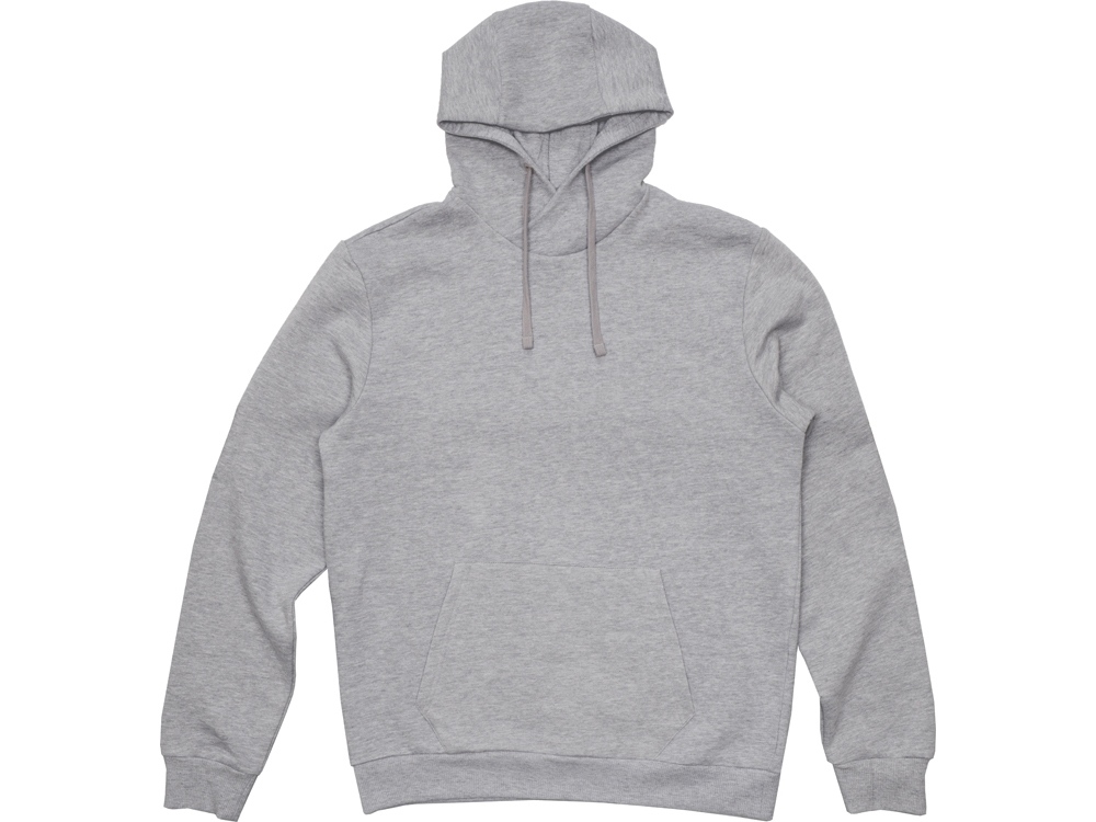 Толстовка унисекс Stream с капюшоном, серый меланж-9