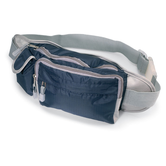 Сумка поясная, синий-1