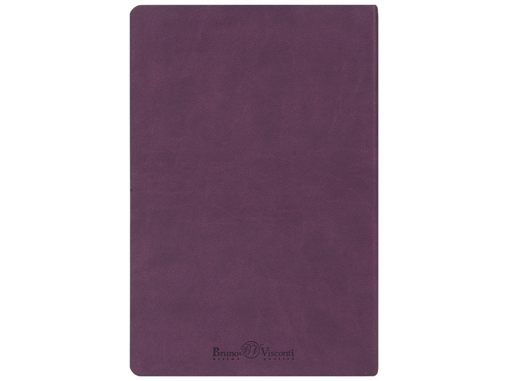 Ежедневник А5 недатированный Megapolis Velvet Flex, фиолетовый-8