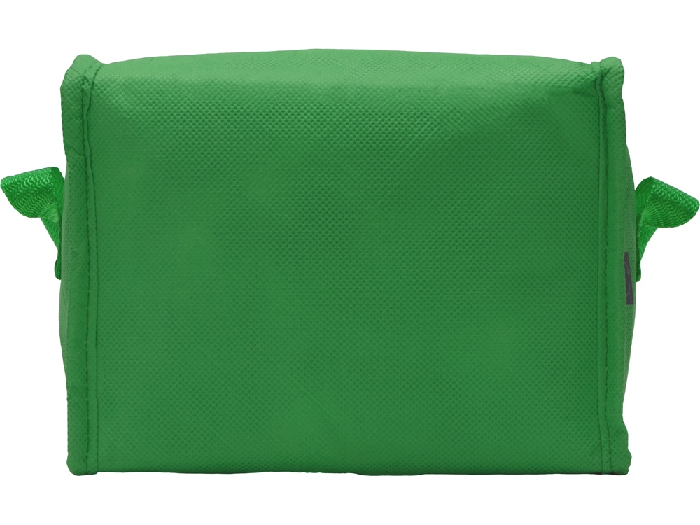 Сумка-холодильник Reviver из нетканого переработанного материала RPET, зеленый-5