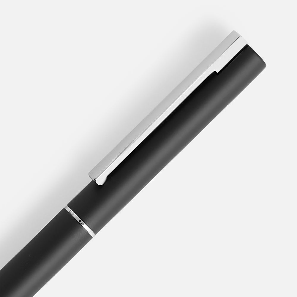 Ручка шариковая Blade Soft Touch, черная-3