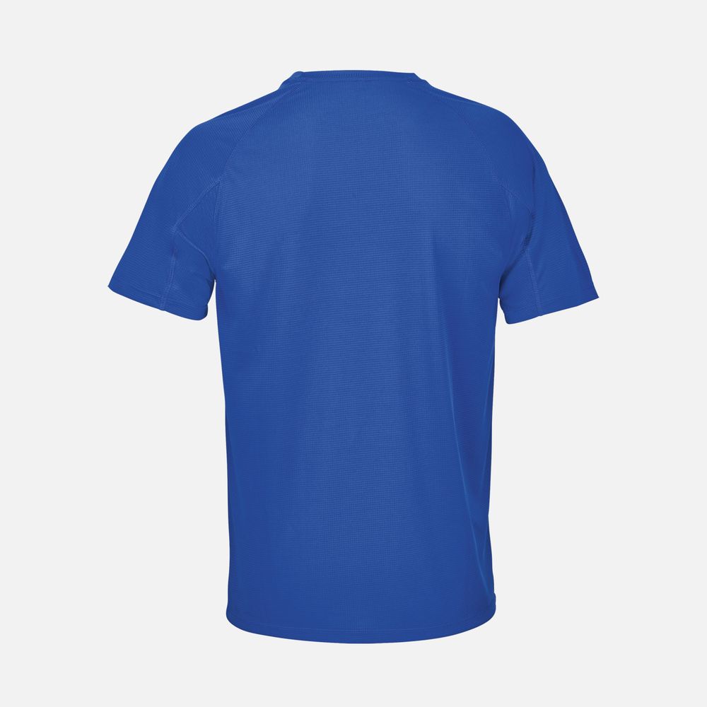 Футболка спортивная унисекс Vortex, ярко-синяя (roayl)-2