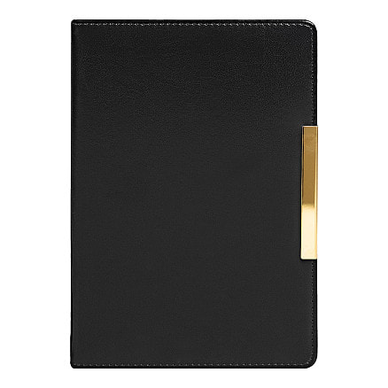 Ежедневник City Moderna Pristine А5, Черный/Золотой-1