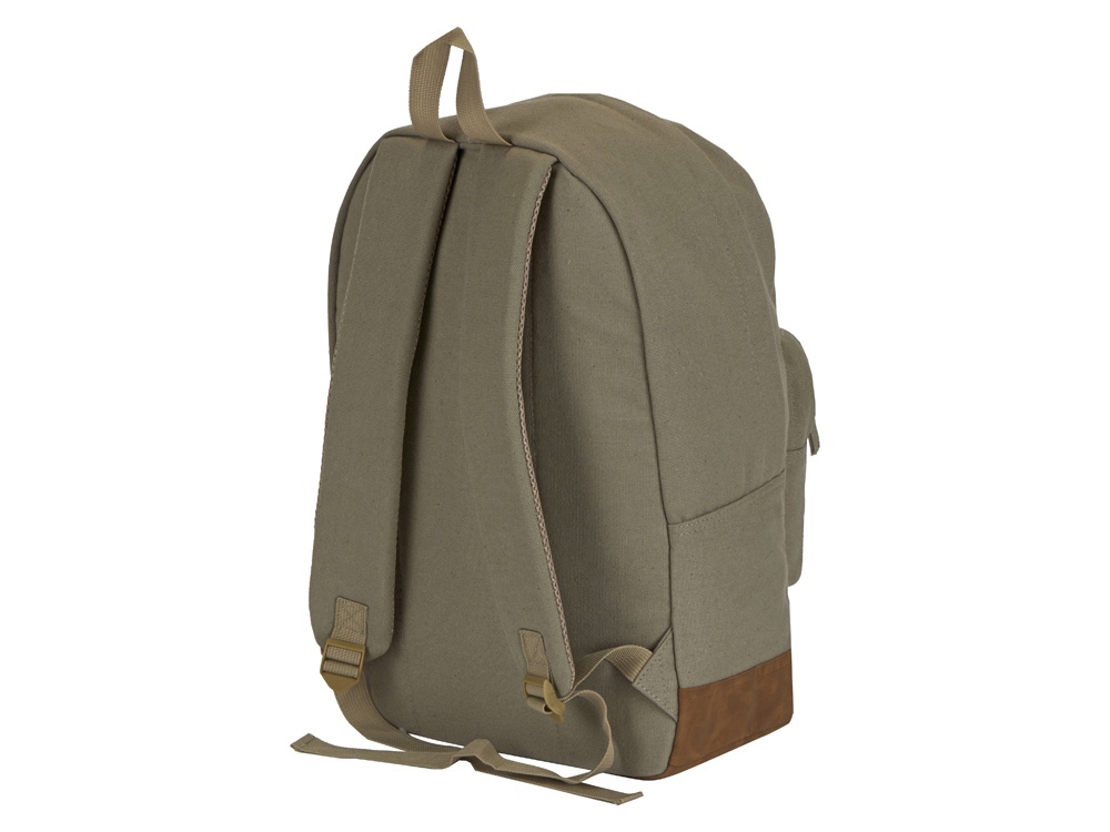 Рюкзак Shammy с эко-замшей для ноутбука 15, бежевый-5