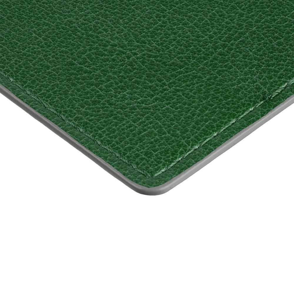 Обложка для паспорта Petrus, зеленая-4