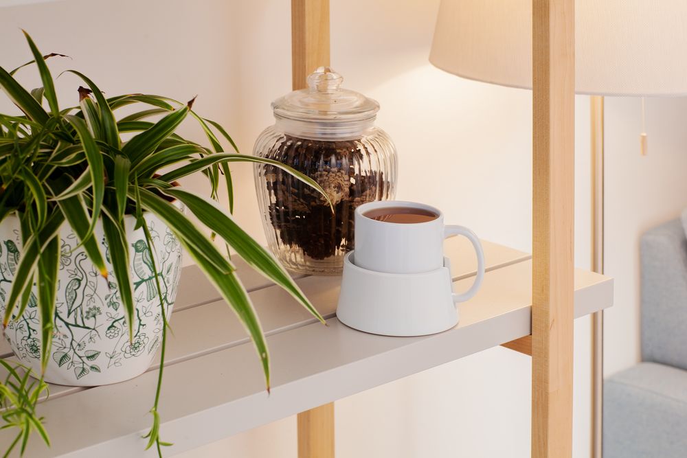 Подставка под кружку Tabletop, белая-4