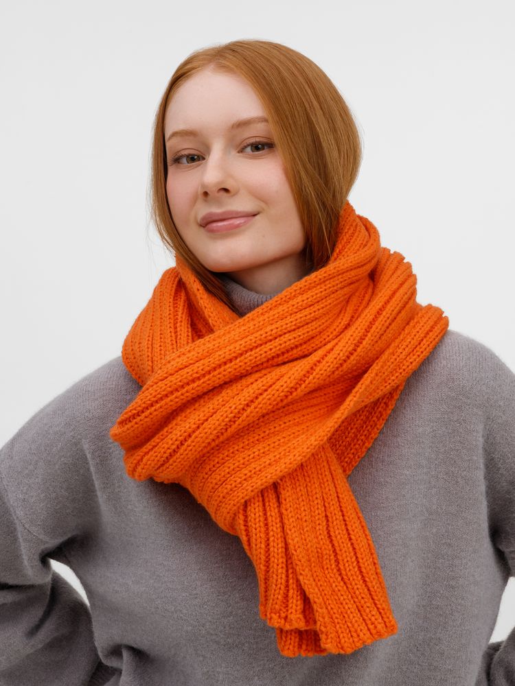 Шарф HappyGo, оранжевый-2