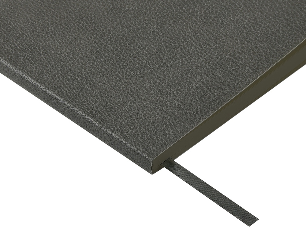 Ежедневник недатированный А5 Megapolis Loft Flex, графитовый  серый-3