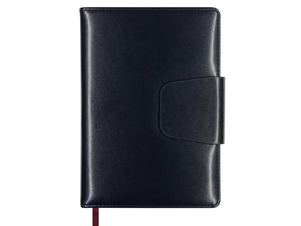 Ежедневник А5 недатированный Prestige, синий-5