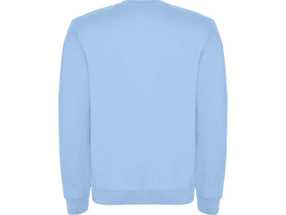 Свитшот с начесом Clasica унисекс, небесно-голубой-1