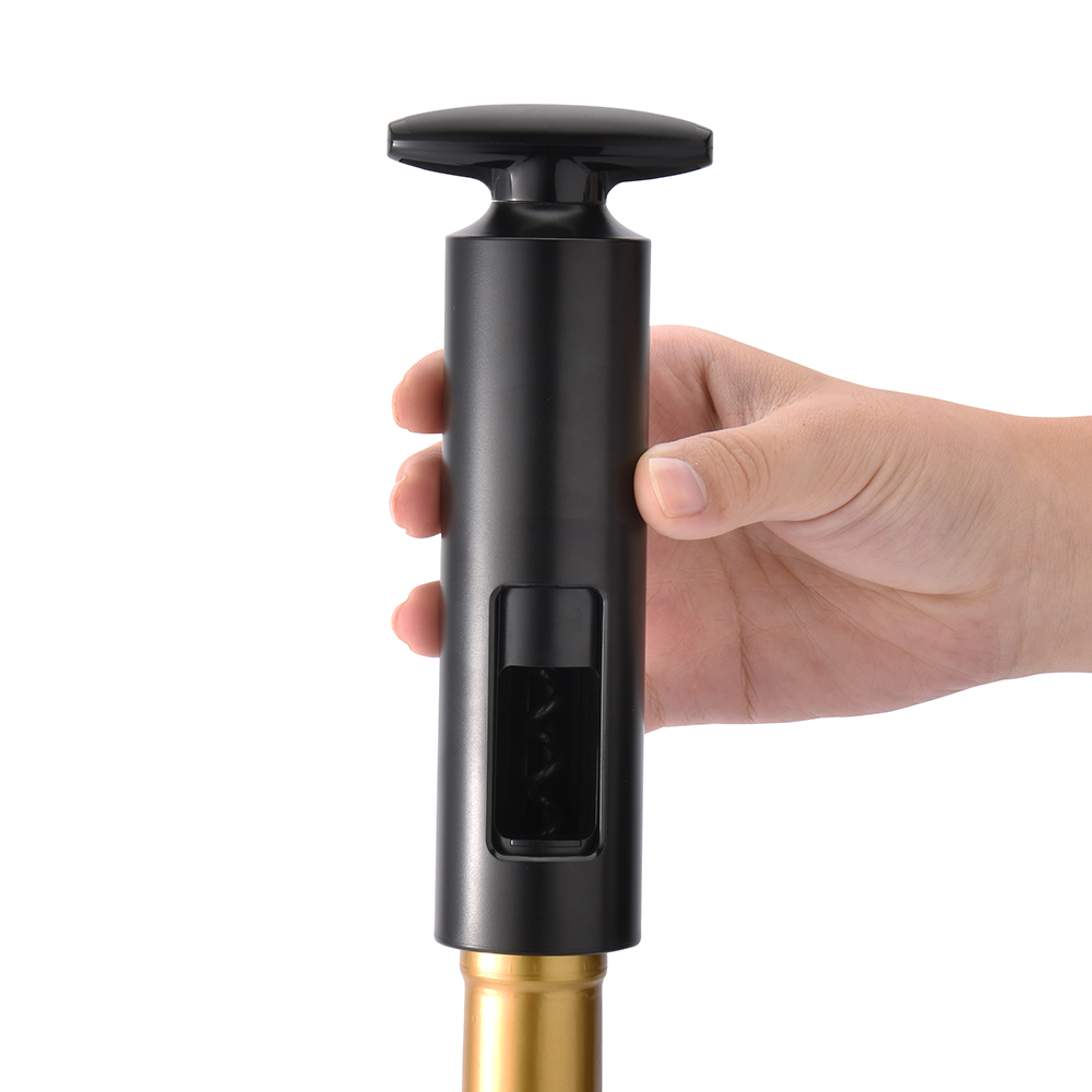 Штопор механический Клив, Черный-1