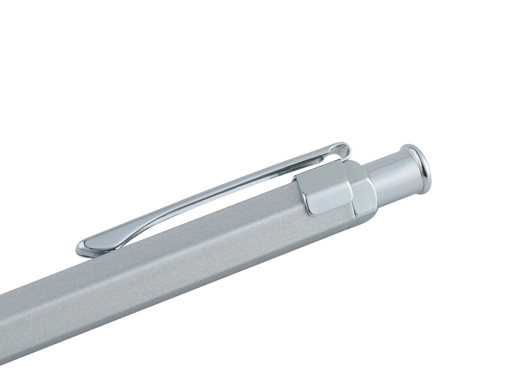 Ручка шариковая Pierre Cardin PRIZMA. Цвет - серебристый. Упаковка Е-4