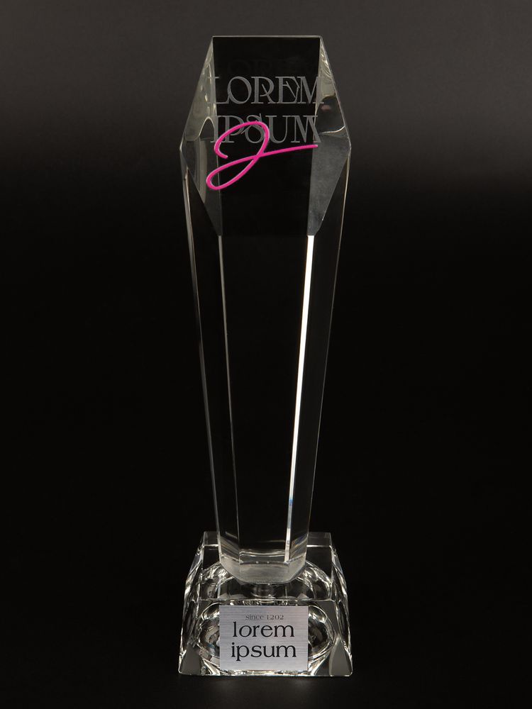 Стела Afterglow с подсветкой, малая, в подарочной упаковке-3